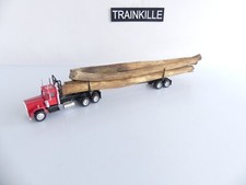 (3) TONKIN REPLICAS INC 1:87 AMERICAN TRUCK + GRUMIER TRAILERS
