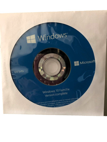 Dvd windows famille home 64 - windows,