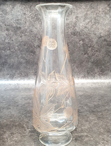 Vase baccarat monté verre - vase, en