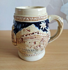 Chope à bière en grès