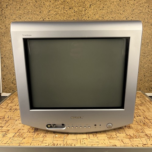 Sony trinitron and vcr - and,