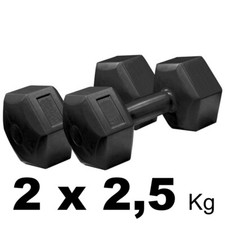 X Paire De Haltères en Vinyle