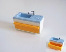 PLAYMOBIL (V1115) LEISURE - sink & faucet with drawer country house 4857