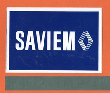 Sticker vintage sticker sticker sticker car concessionaria SAVIEM RENAULT