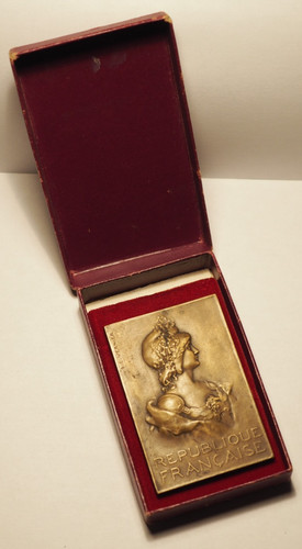 Plaquette bronze marine - plaquette,