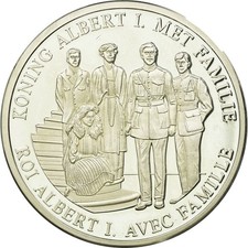 Belgique, Médaille, Roi