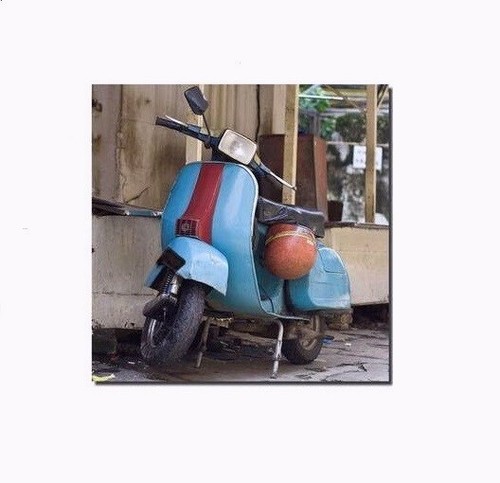 Cadre tableau toile - , vespa