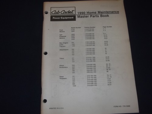 1990 cub cadet neige souffleur - cadet,