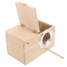  Nid d'oiseaux en bois pour Cage, nid de perroquet, boîte d'élevage, Cage à