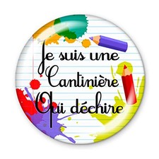 Magnet 56mm Je suis une