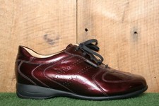 MEPHISTO Mobils Trampolins Burgundy Patent Leather Sneakers UK 5.5 | US 8