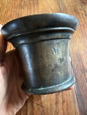 Bronze Mortar Apothecary Antique Folk Art Mortar N 1