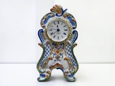 Horloge en faïence de Desvres