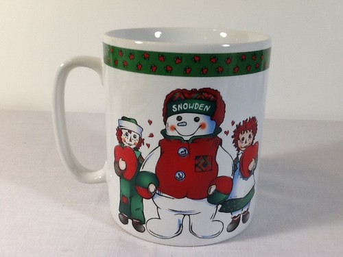 Raggedy ann andy snowden mug - &,