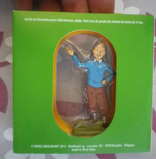 Tintin  figurine métal -