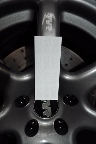 Autocollants jante logo tvr - autocollants,