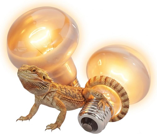 Ampoule chauffante terrarium - chauffante,