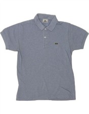 LACOSTE Mens Polo Shirt Size 3 Small Blue Cotton BJ09