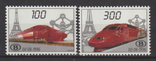Belgium railway 1996 cob - -,