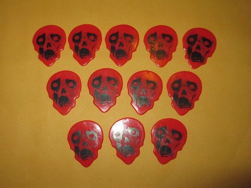 Horror skull monster - monster, red