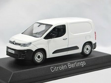 CITROEN BERLINGO TOLE BLANC 2018 NOREV 155770 1:43 VAN LHD WHITE VAN WEISS
