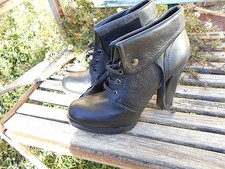 chaussures BATA TTBE talons 12 cms FETISH SEXY NOIRES TTBE 15€ ACH IMM ! FP COMP