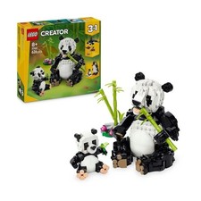 LEGO Creator 31165 3-en-1 Animaux sauvages : la famille de pandas Jeu pour fille