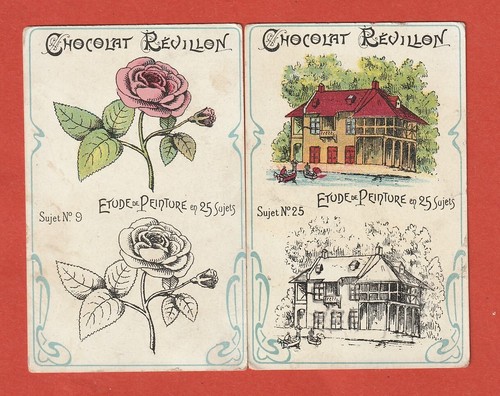 Chromos chocolat revillon - chromos,