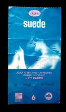 ticket billet used place