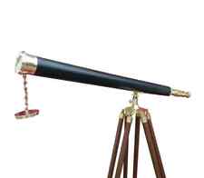 Télescope Antique En Laiton