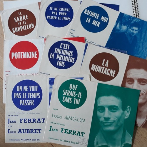 Partitions musique jean ferrat - partitions,