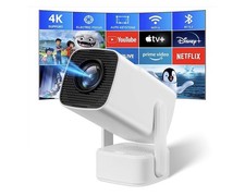 Mini Vidéo projecteur SEPYMP 4K 1080P - 350 ANSI, Android 11 Netfilx Enceinte 5W