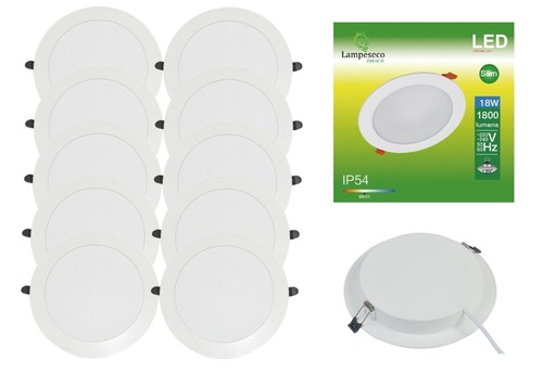 Lot spot encastrable led - lot, 10