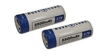 2x Batteries Aqualung 26650