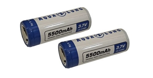 Batteries aqualung 26650 - batteries,