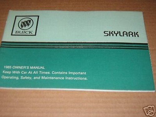 1985 buick skylark - 1985,