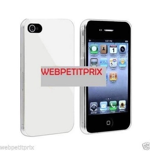 Coque rigide blanc cote - coque,