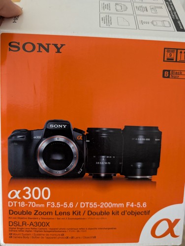 Sony alpha α300 - sony,