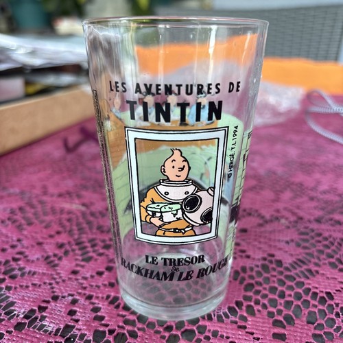 Verre amora tintin trésor - verre, le