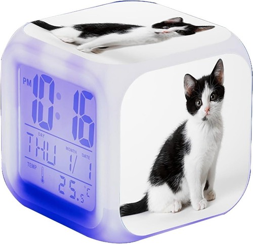 Réveil led avec mignon - réveil,