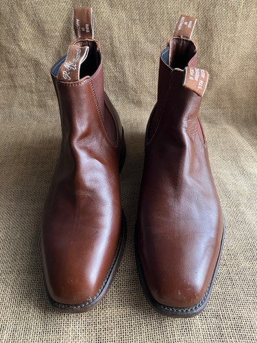 Bottes chelsea cuir marron - bottes,