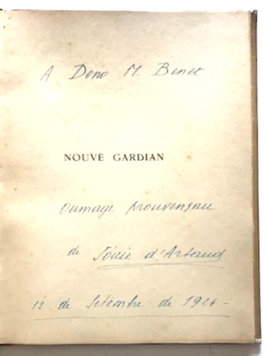 Arbaud joseph nouvé - joseph.,