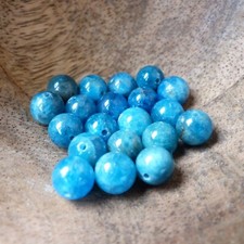 Apatite perles rondes de 8 mm