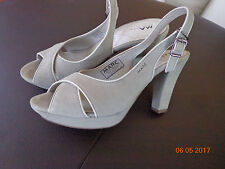 Sandales femme Marc taille : 38 ; grises ; daim véritable