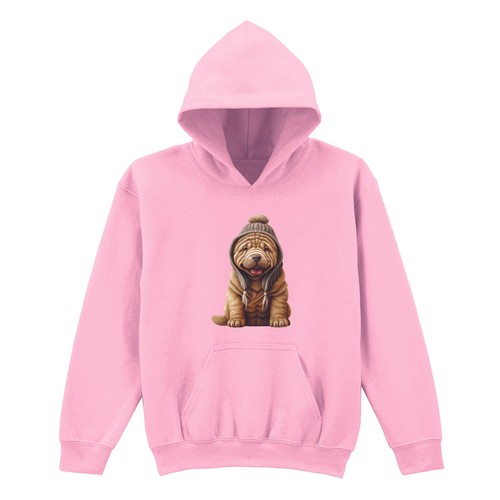 Pull capuche shar - pull, à