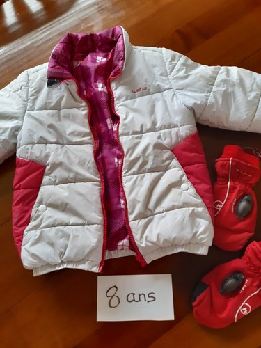 Lot ski fille - ski, 8ans