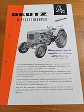 Brochure Deutz air-cooled D 40 tractor brochure 21