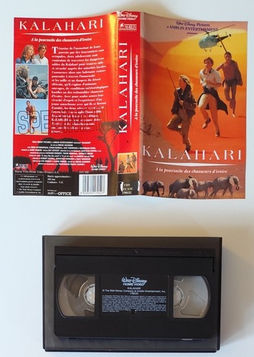 Vhs kalahari mikael salomon - kalahari, /