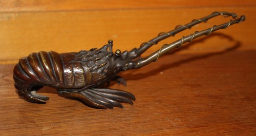 Bronze animalier panulirus - animalier,