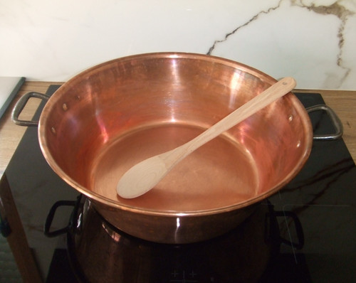Grande bassine confitures - bassine, à